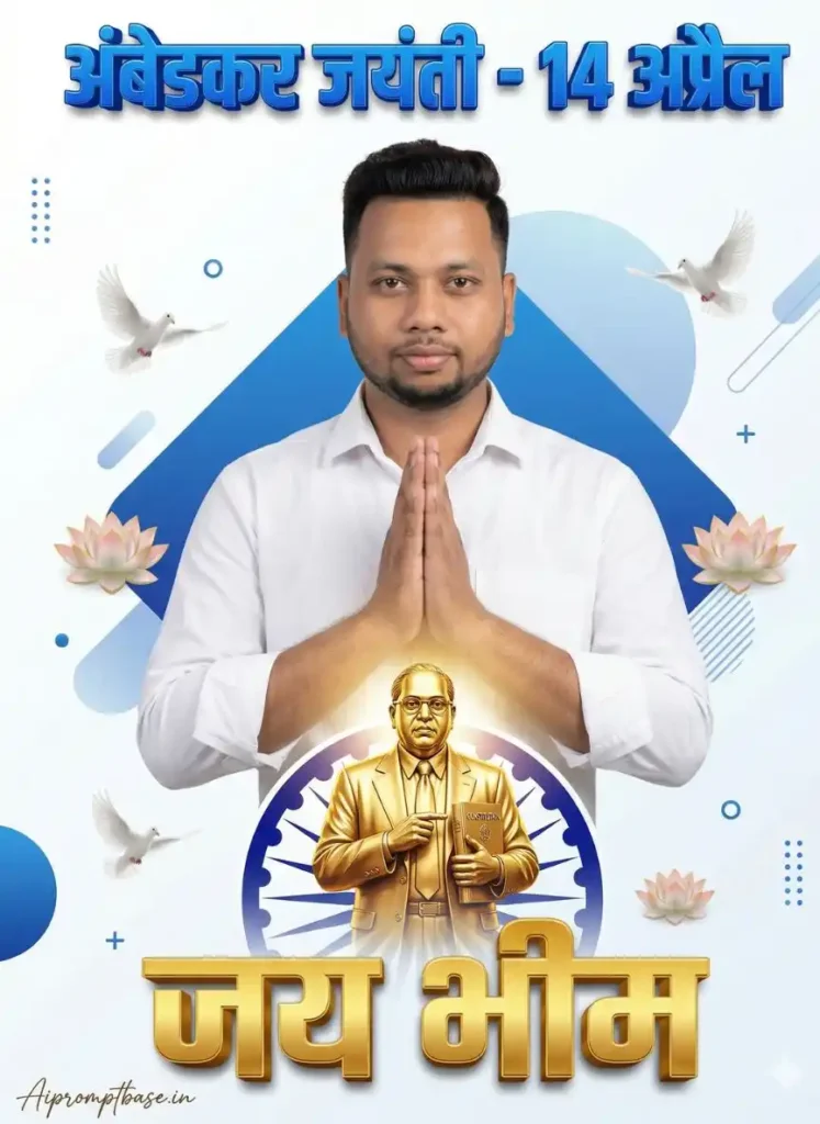 ambedkar jayanti ai image prompt