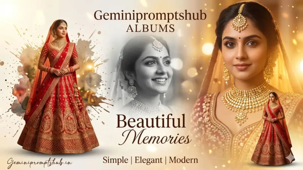 wedding album cover photo prompts