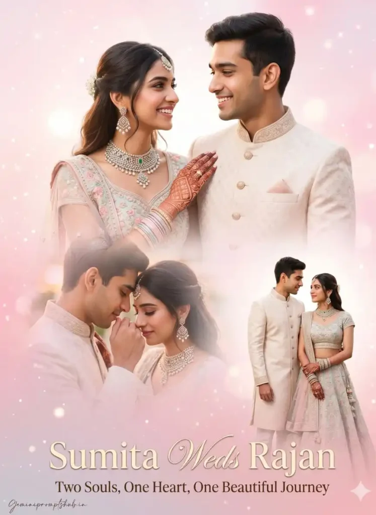 wedding album cover photo prompts