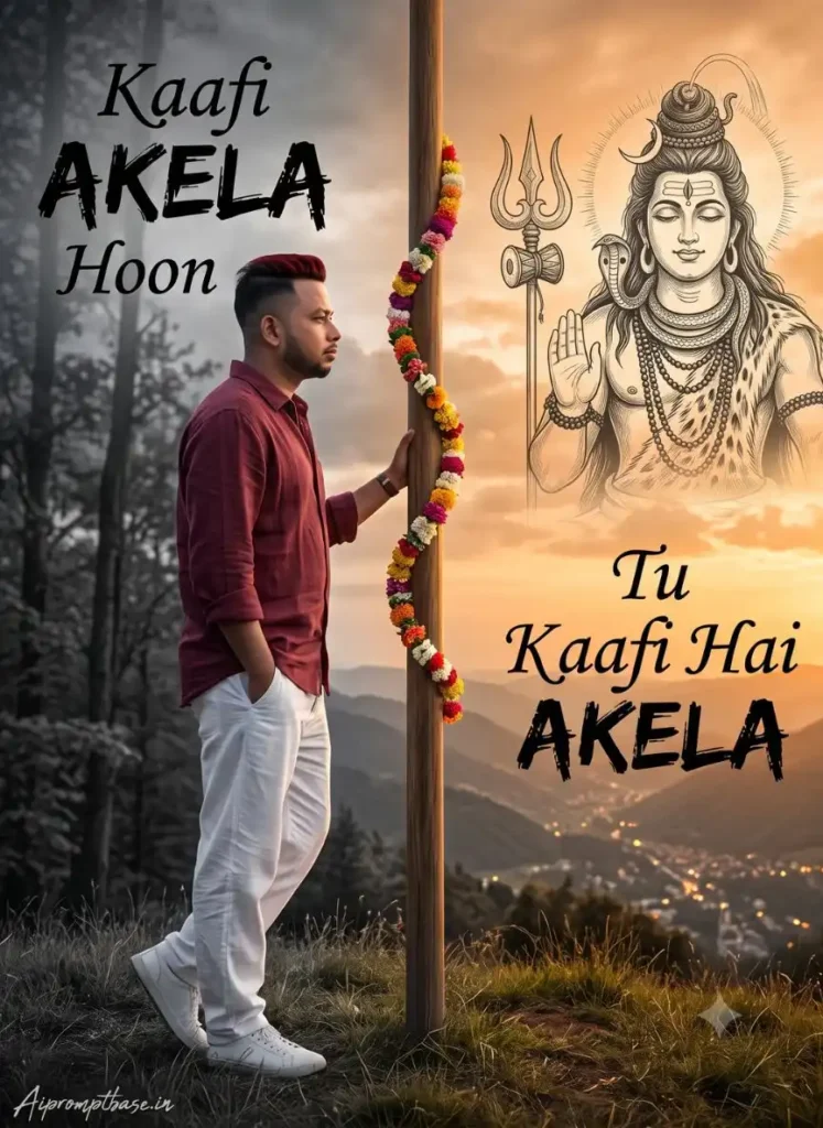 Lord Shiva Boy AI Photo Prompt