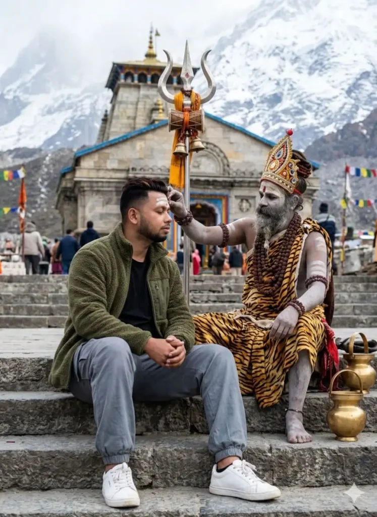Lord Shiva Boy AI Photo Prompt