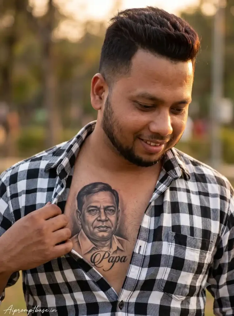 AI Tattoo Photo Editing Prompt
