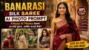 Banarasi Silk Saree AI Photo Prompt