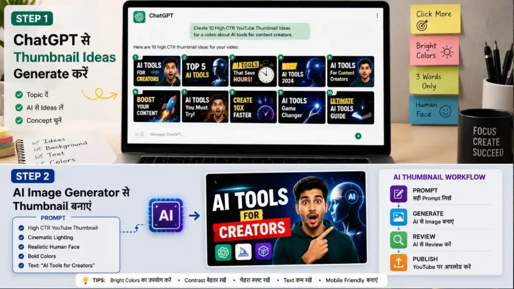 ChatGPT से Pro YouTube Thumbnail