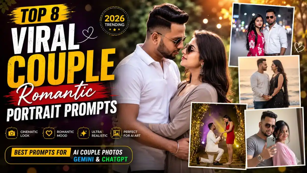 Couple Romantic Portrait Photo Prompts