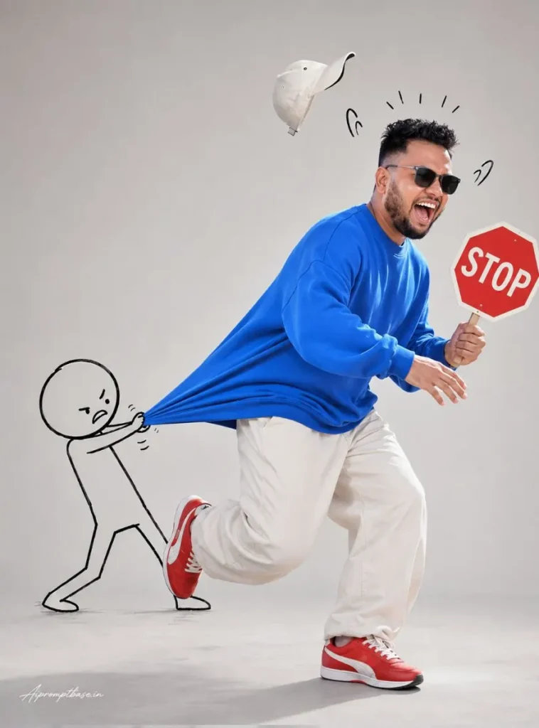 Doodle Art Style AI Photo Editing Prompt ChatGPT
