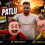Funny Motu Patlu AI Video Editing Prompt