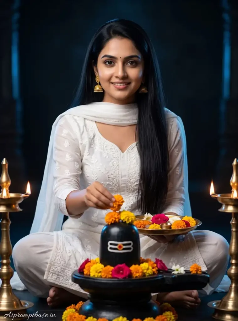 Mahadev Shivling AI Photo Prompt