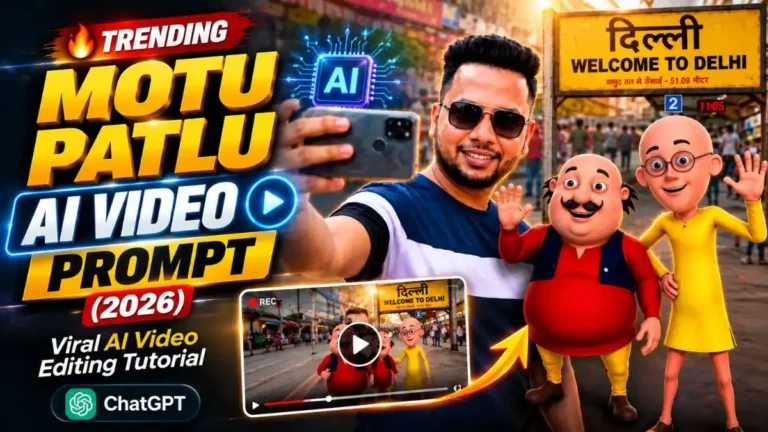 Motu Patlu AI Video Editing Prompt