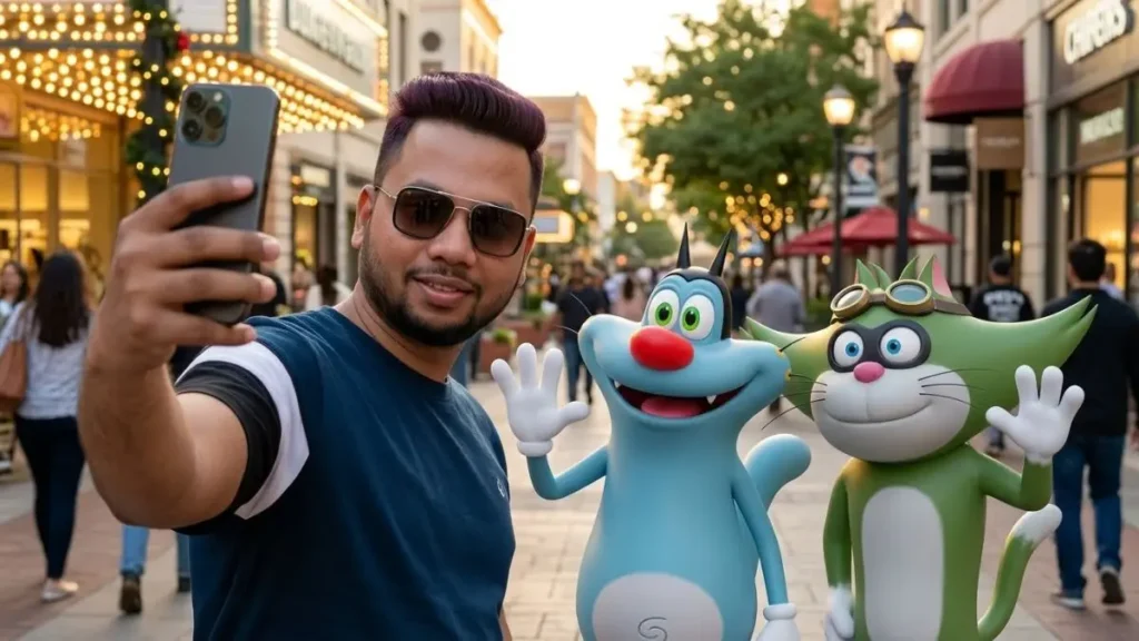 Oggy Cartoon AI Video Editing Prompt