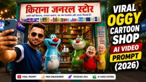 Oggy Cartoon AI Video Editing Prompt