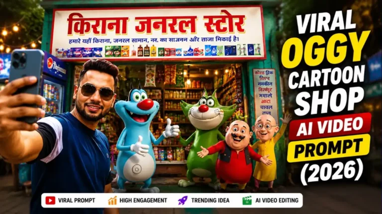 Oggy Cartoon AI Video Editing Prompt