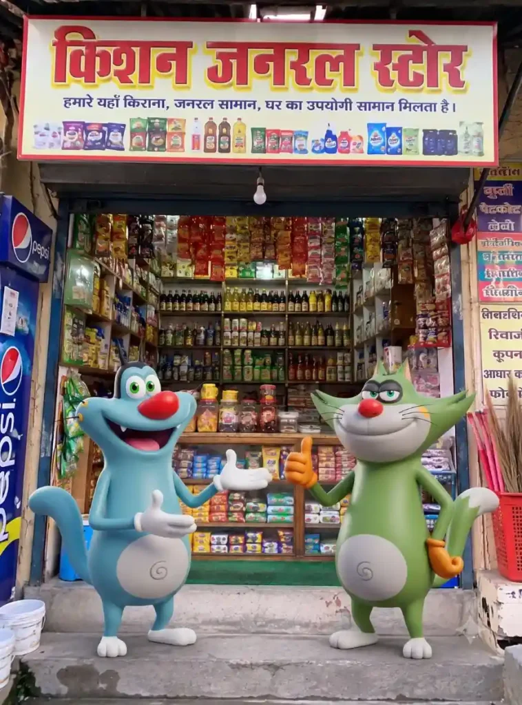 Oggy Cartoon AI Video Editing Prompt