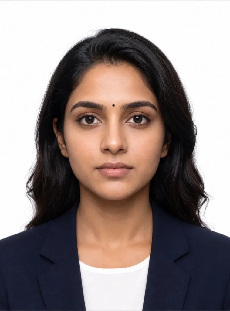 Passport Size AI Photo Editing Prompt