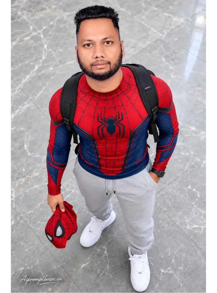 Spider Man AI Photo Prompt
