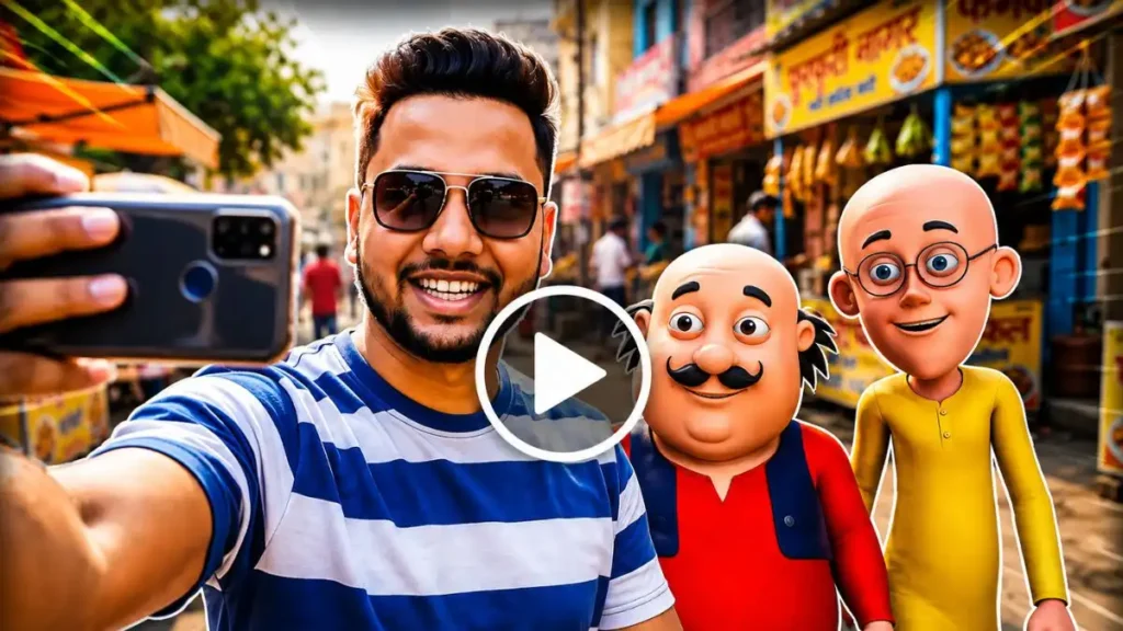 Motu Patlu AI Video Editing Prompt