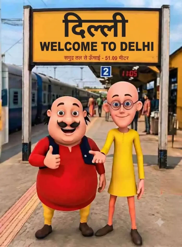 Motu Patlu AI Video Editing Prompt