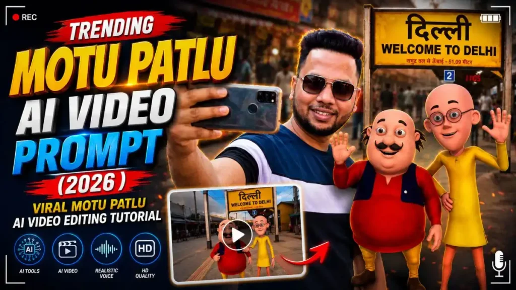 Motu Patlu AI Video Editing Prompt