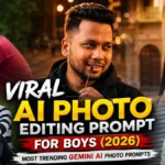 Viral AI Photo Editing Prompt for Boys