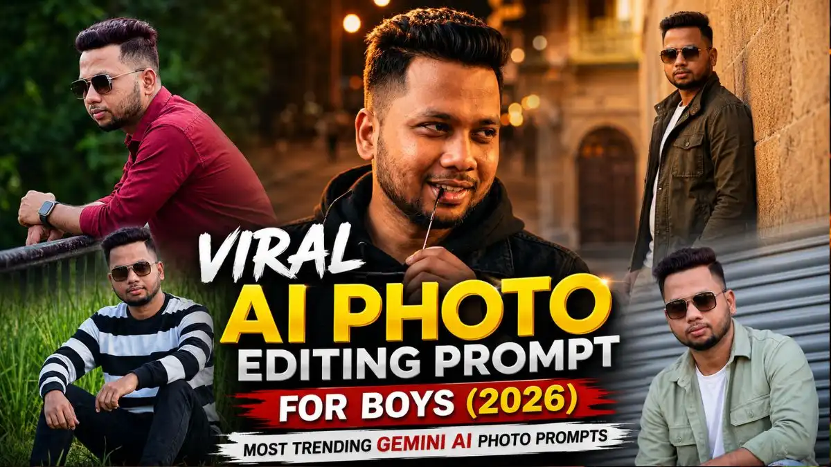 Viral AI Photo Editing Prompt for Boys