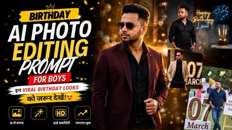 Birthday AI Photo Editing Prompt