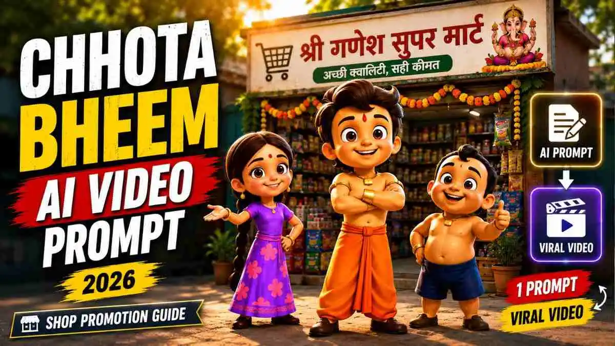 Chhota Bheem AI Video Editing Prompt