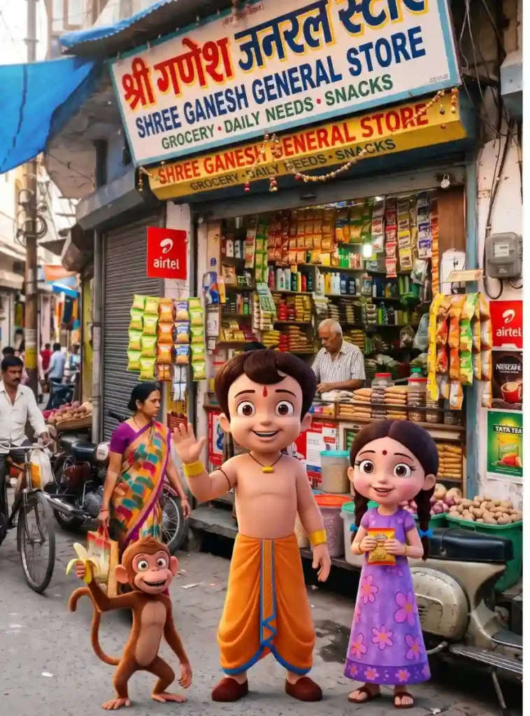 Chhota Bheem AI Video Editing Prompt