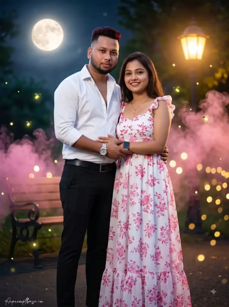 Couples Joyful Photo Editing Prompt