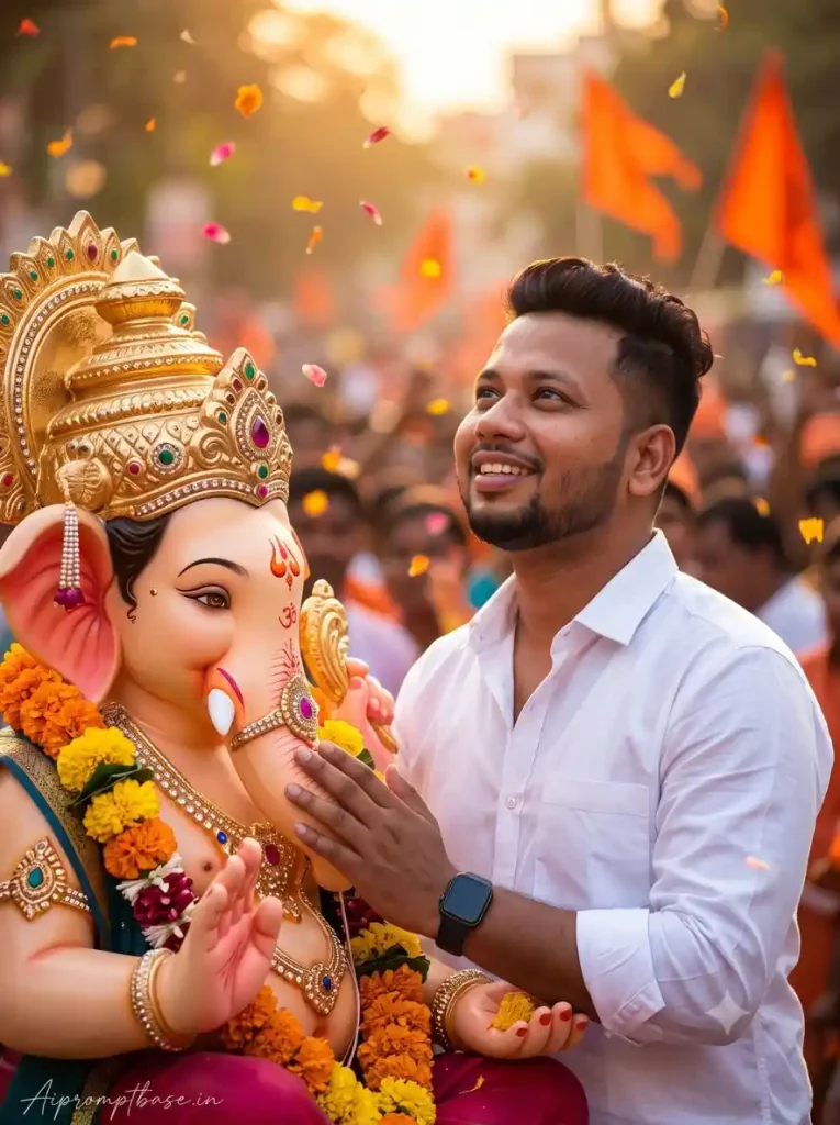 Ganesh Chaturthi AI Photo Editing Prompt