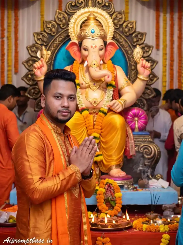 Ganesh Chaturthi AI Photo Editing Prompt