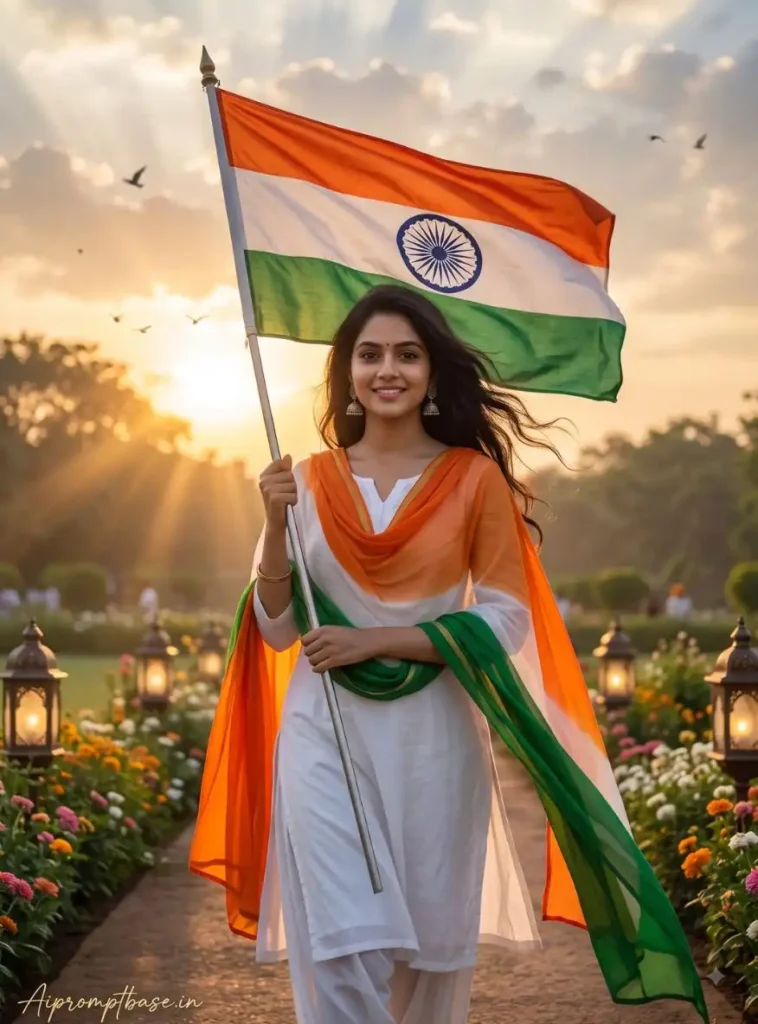 Independence Day AI Photo Prompts for Girls and Kids