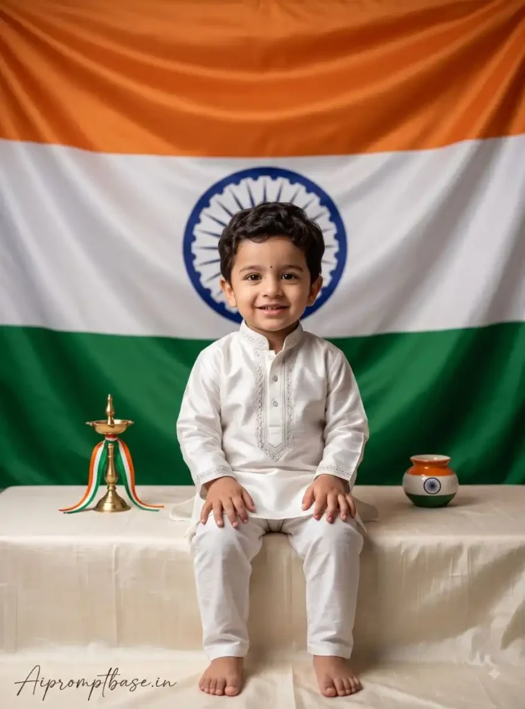 Independence Day AI Photo Prompts for Girls and Kids