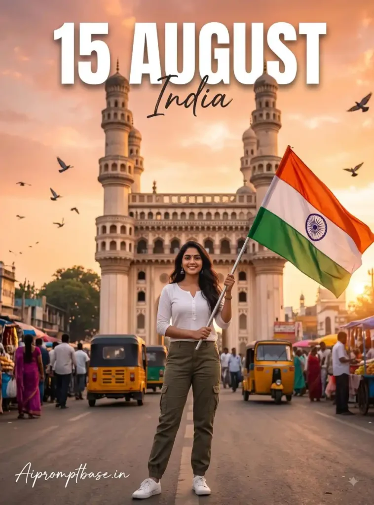 Independence Day AI Photo Prompts for Girls and Kids