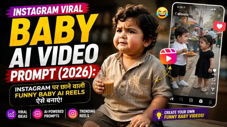 Instagram Viral Baby AI Video Prompt