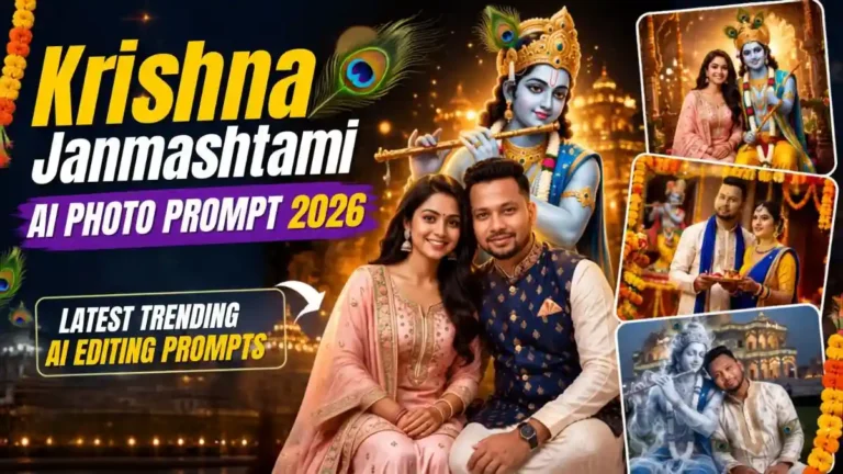 Krishna Janmashtami AI Photo Prompt
