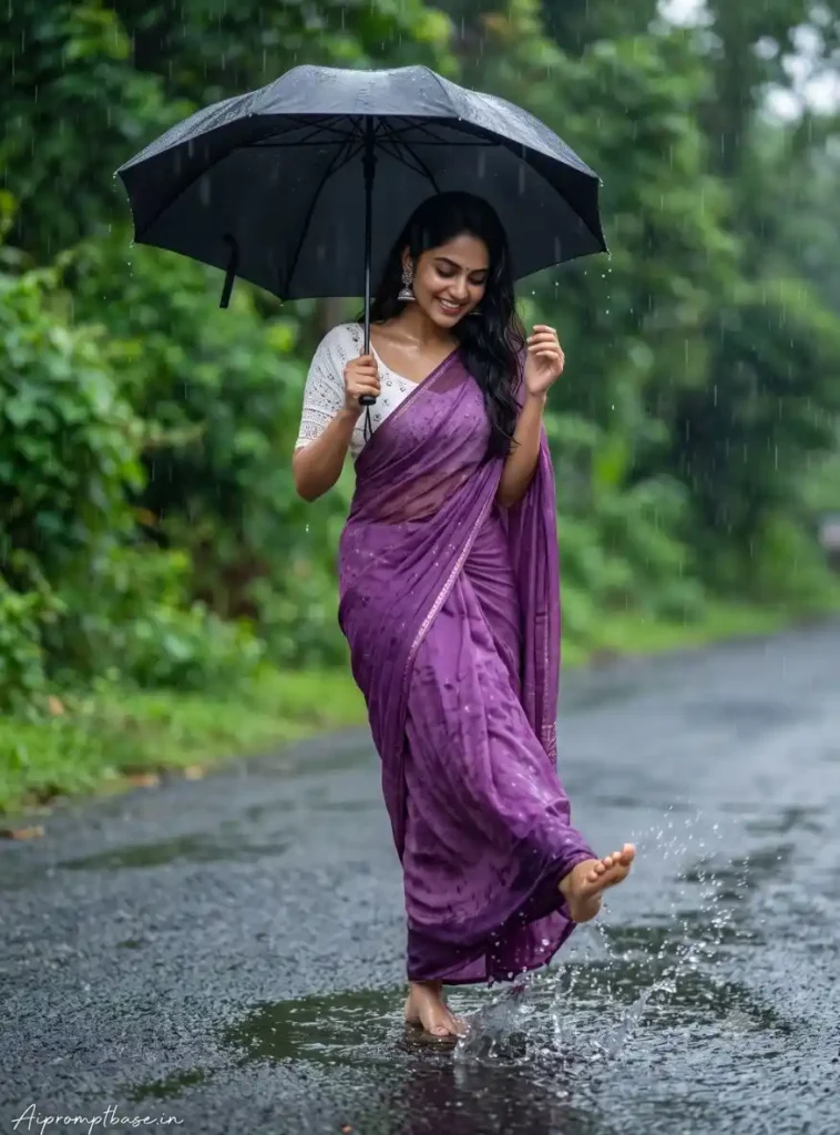 Monsoon Cinematic Photo Editing Prompt