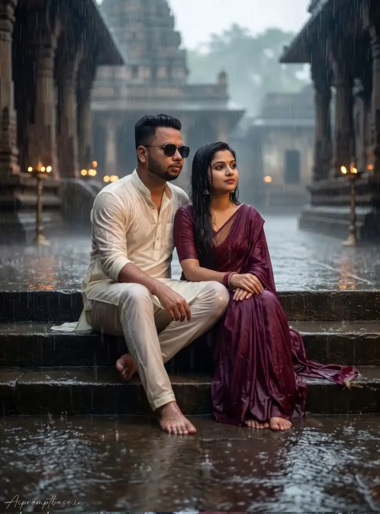 Monsoon Cinematic Photo Editing Prompt