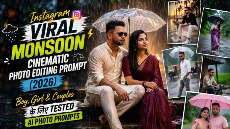 Monsoon Cinematic Photo Editing Prompt