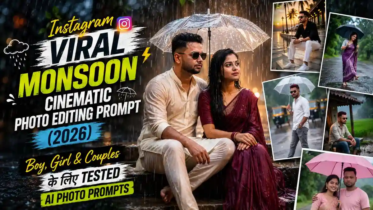 Monsoon Cinematic Photo Editing Prompt