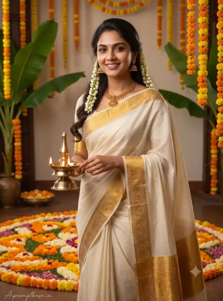 Onam Celebration AI Photo Prompt