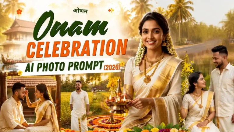 Onam Celebration AI Photo Prompt