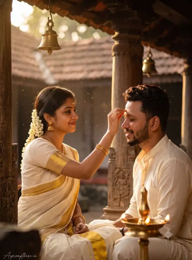 Onam Celebration AI Photo Prompt