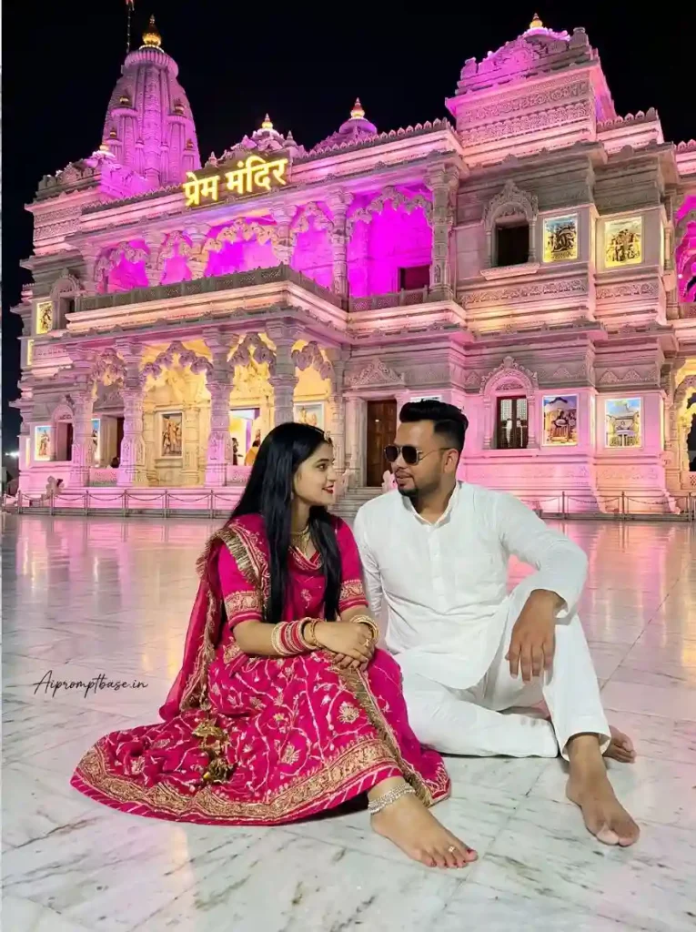 Prem Mandir AI Photo Editing Prompt