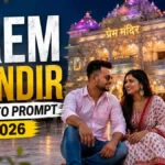 Prem Mandir AI Photo Editing Prompt