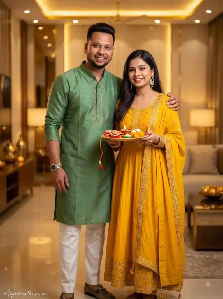 Raksha Bandhan AI Photo Editing Prompt
