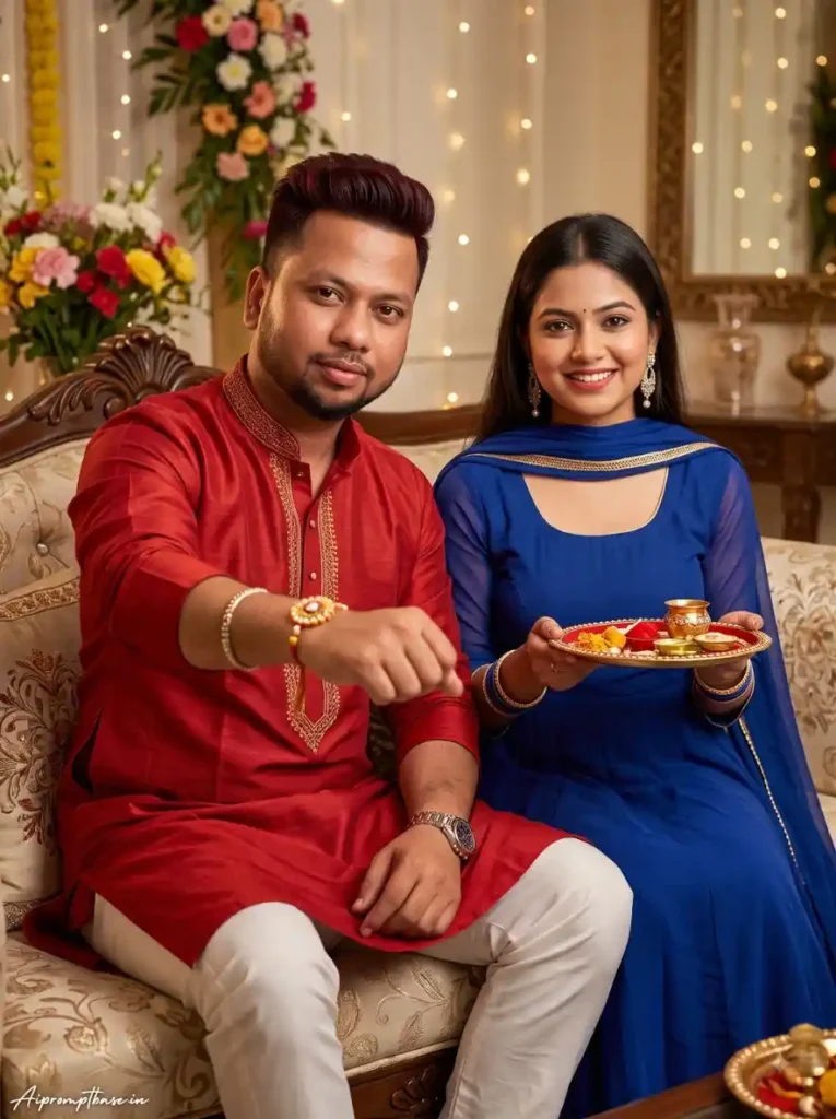 Raksha Bandhan AI Photo Editing Prompt