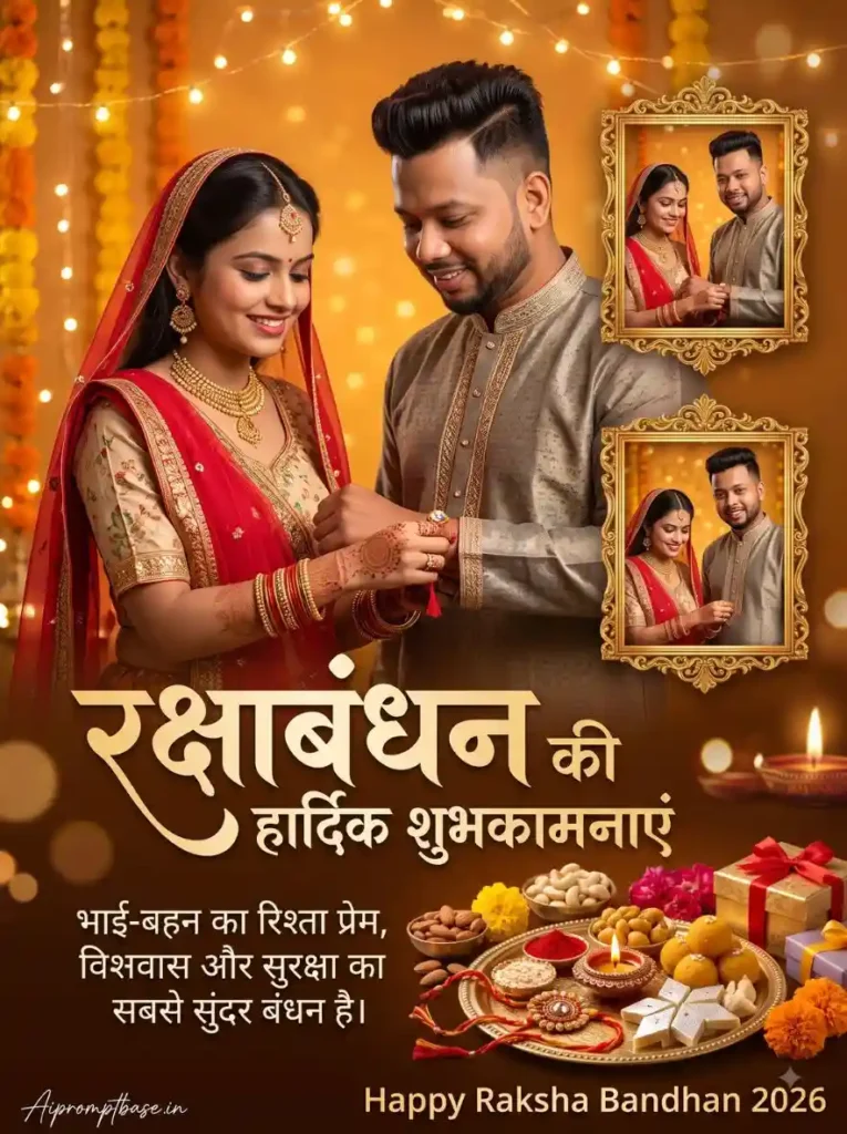 Raksha Bandhan AI Photo Editing Prompt