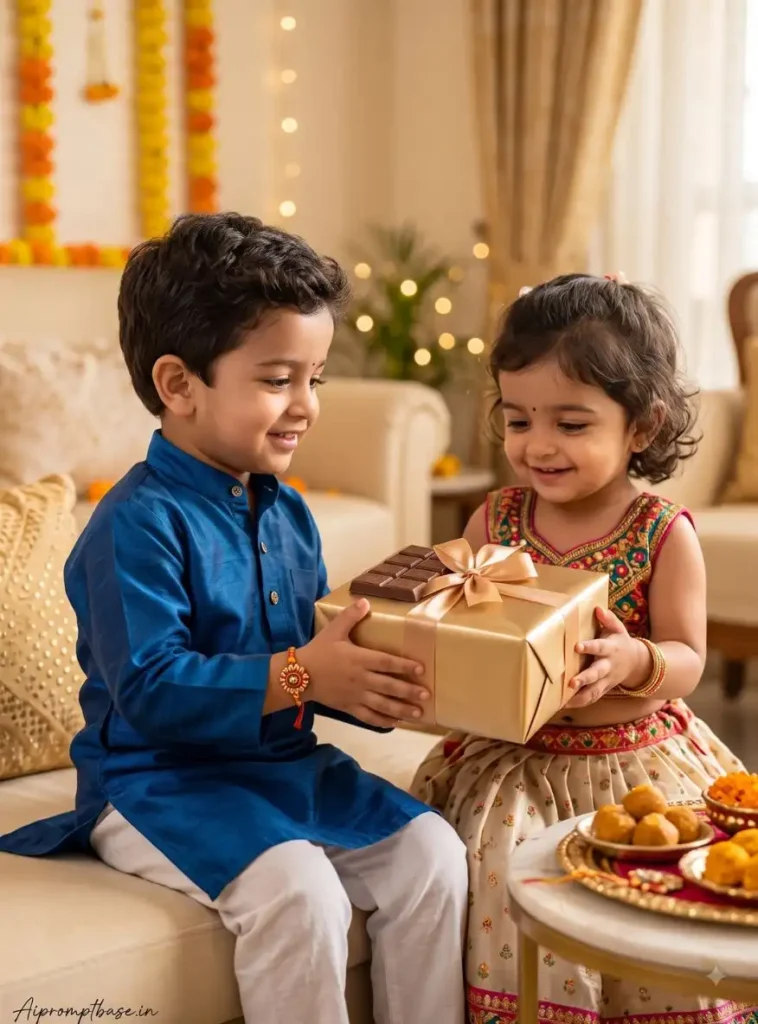 Raksha Bandhan AI Prompts for Kids