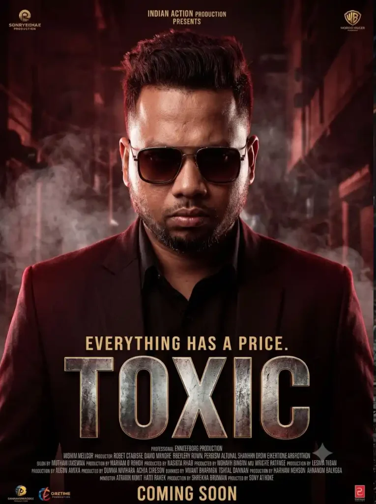 Toxic Movie Poster AI Photo Editing Prompt