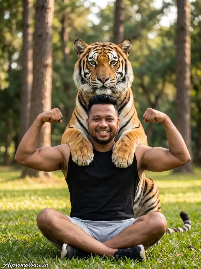 Viral Animal AI Photo Editing Prompt